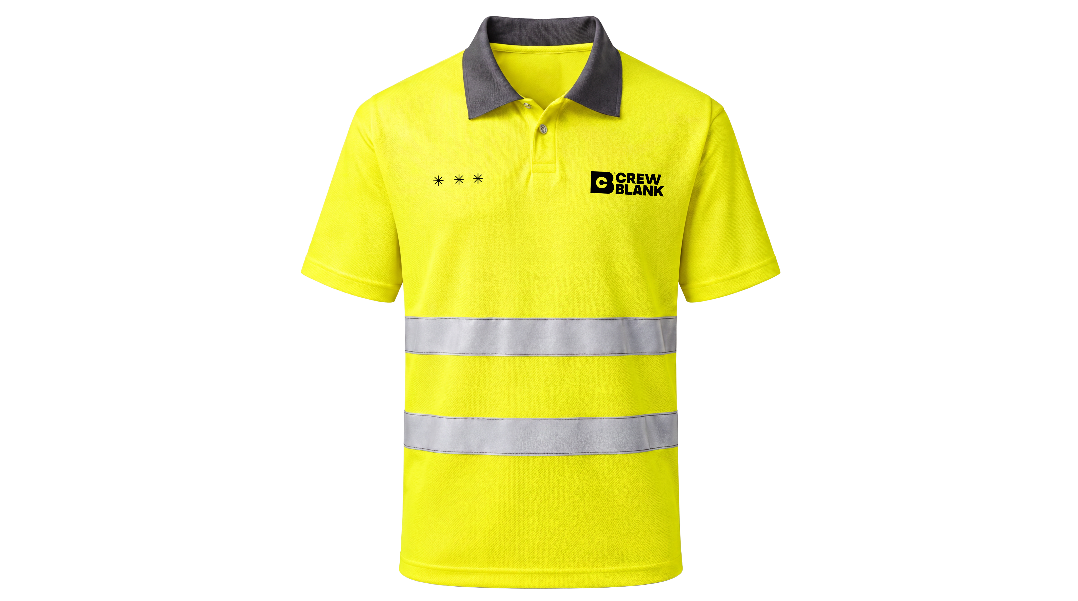 High visibility workwear in yellow and orange for road and site work