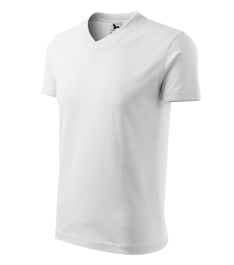 V-neck - white