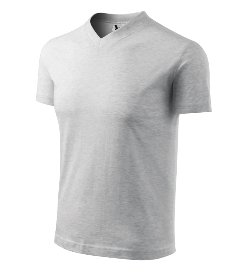 V-neck - ash melange