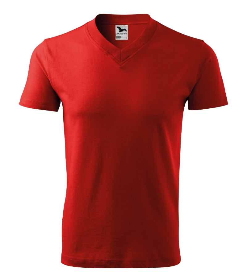 V-neck - red