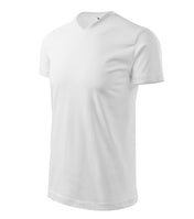 Heavy V-neck - white