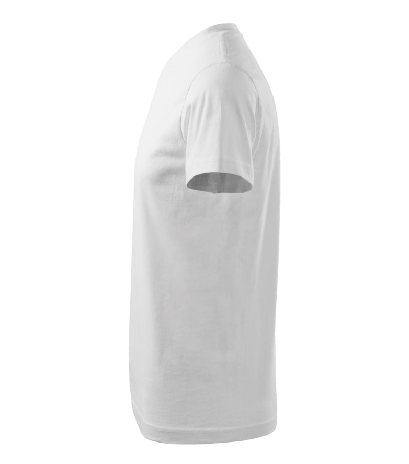 Heavy V-neck - white