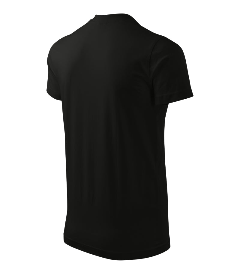 Heavy V-neck - black