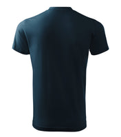 Heavy V-neck - navy blue