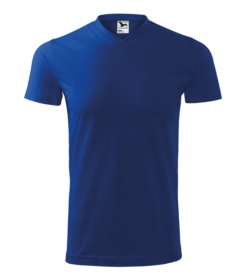 Heavy V-neck - royal blue