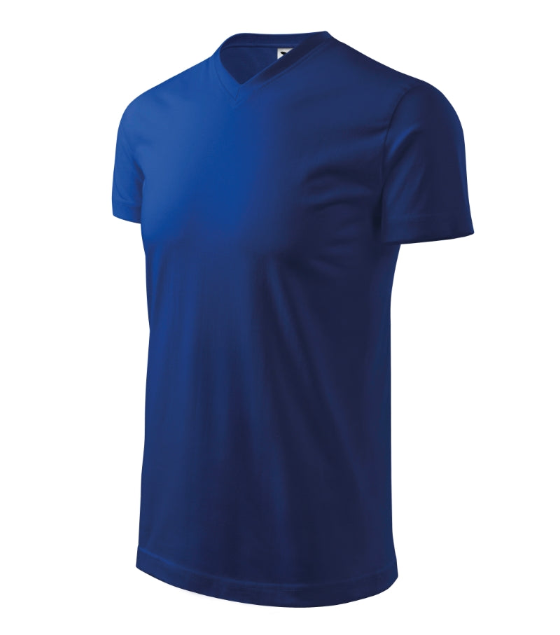 Heavy V-neck - royal blue
