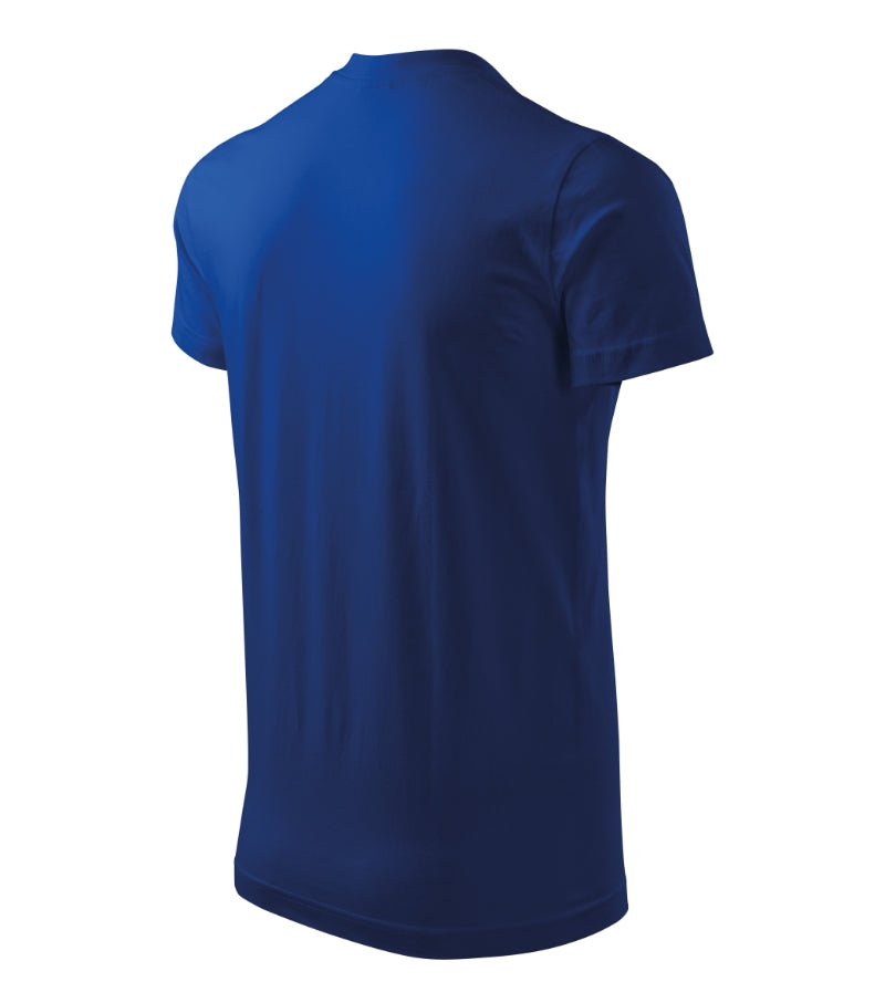 Heavy V-neck - royal blue