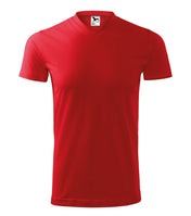 Heavy V-neck - red