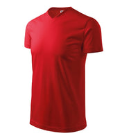 Heavy V-neck - red