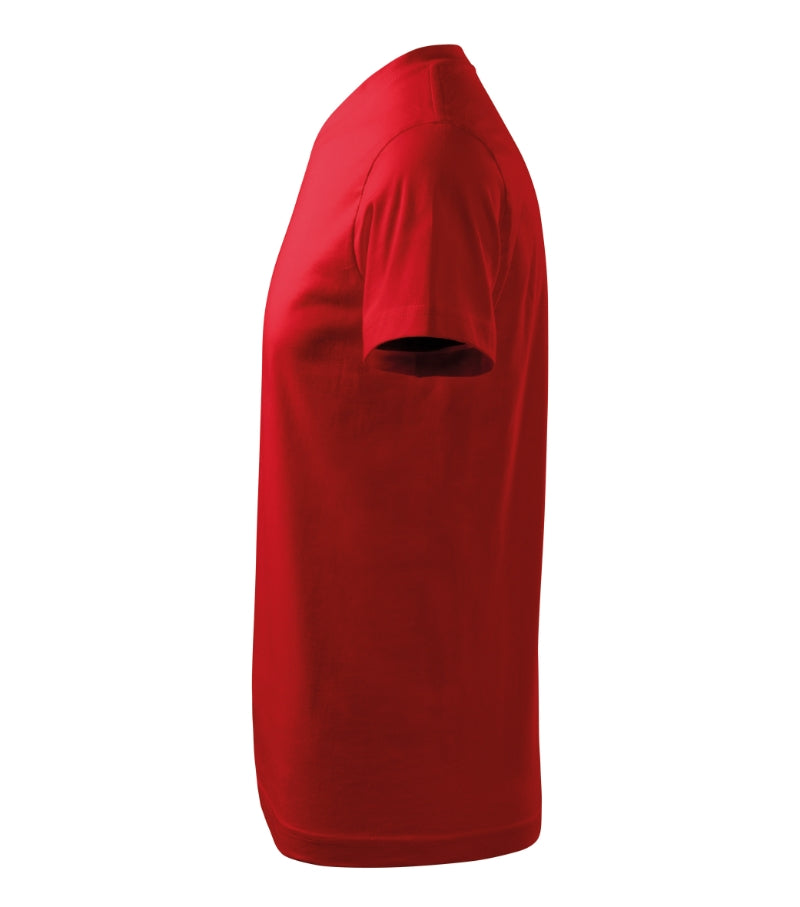 Heavy V-neck - red
