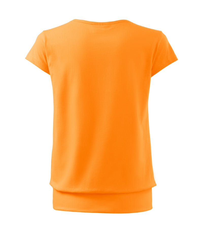 City - tangerine orange