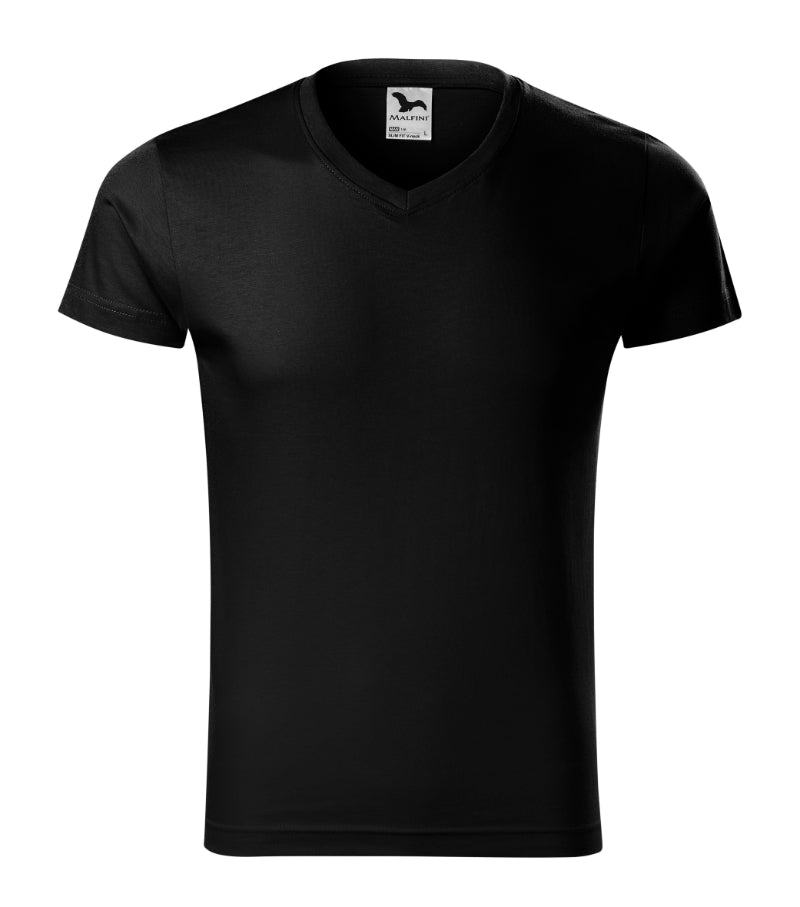 Slim Fit V-neck - black