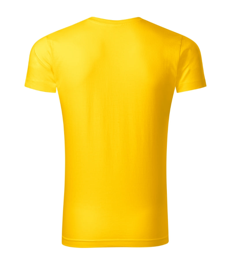 Slim Fit V-neck - yellow