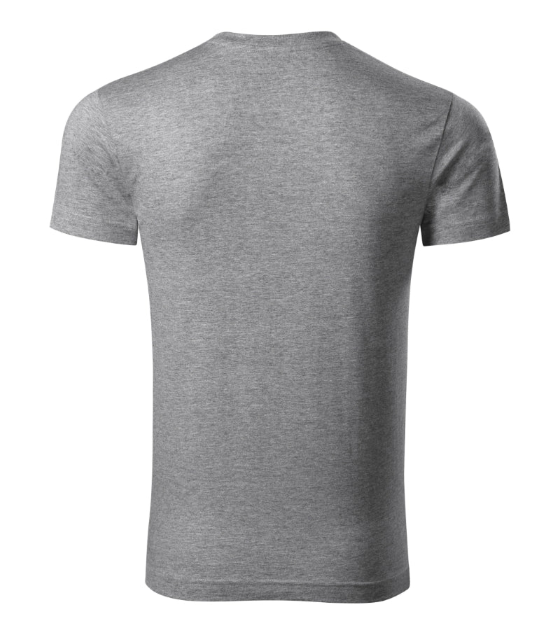Slim Fit V-neck - dark gray melange