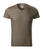 Slim Fit V-neck - army