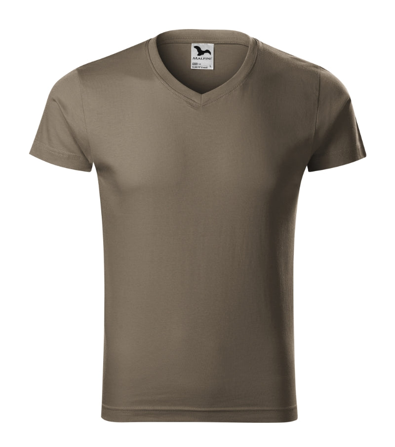 Slim Fit V-neck - army