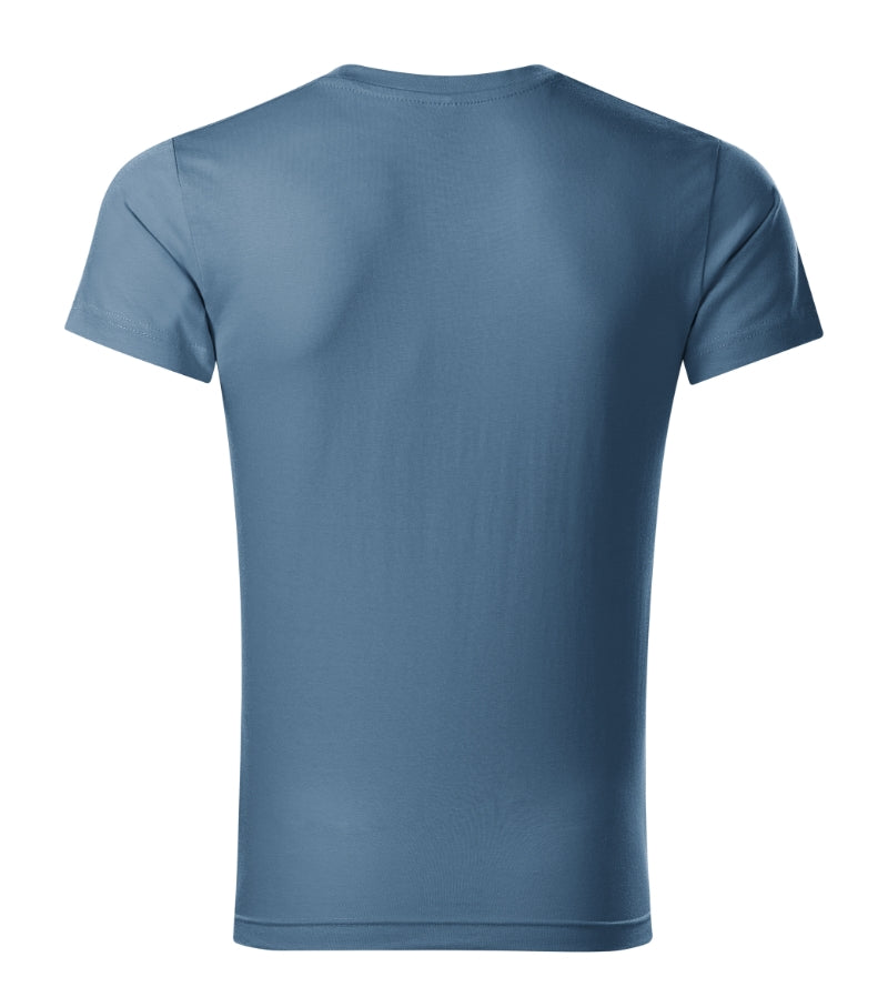 Slim Fit V-neck - denim