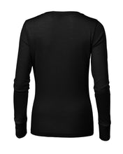 Merino Rise LS - black