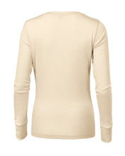 Merino Rise LS - almond