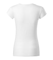 Fit V-neck - white