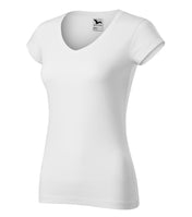 Fit V-neck - white
