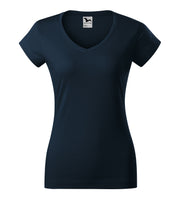 Fit V-neck - navy blue