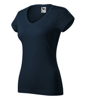 Fit V-neck - navy blue