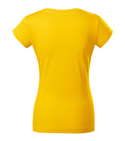Fit V-neck - yellow