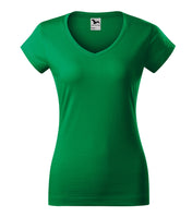 Fit V-neck - kelly green