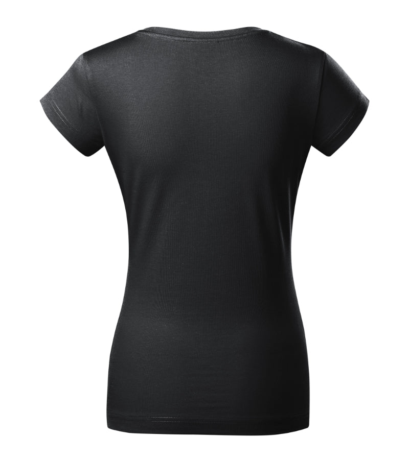 Fit V-neck - ebony gray