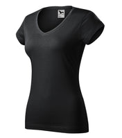 Fit V-neck - ebony gray