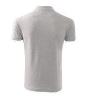 Pique Polo - ash melange