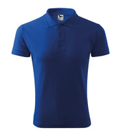 Pique Polo - royal blue