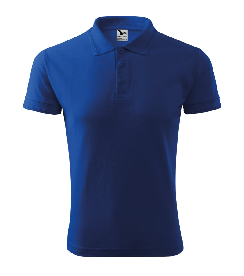 Pique Polo - royal blue