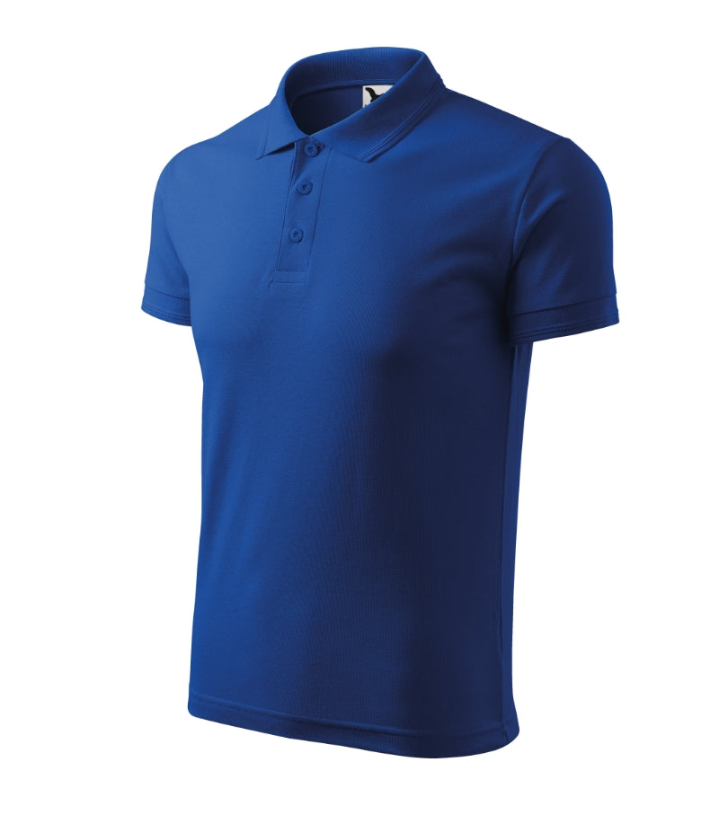 Pique Polo - royal blue