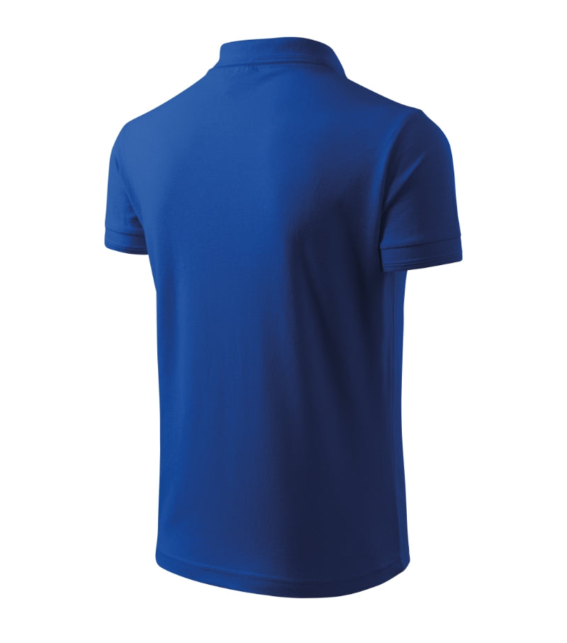Pique Polo - royal blue