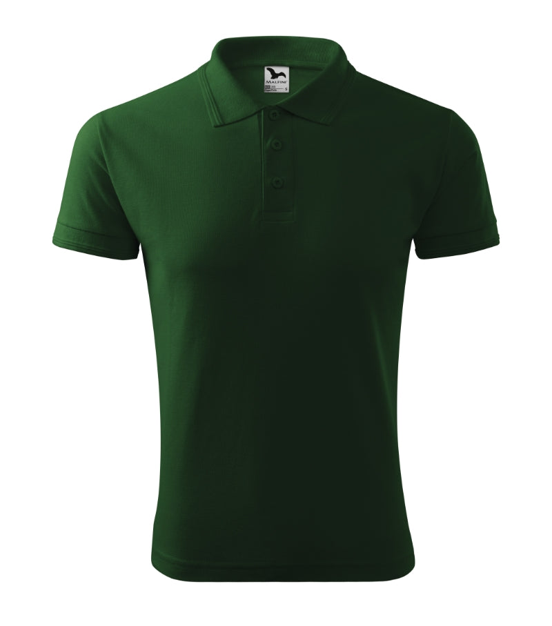 Pique Polo - bottle green