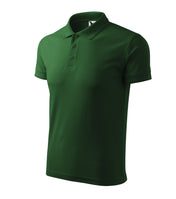 Pique Polo - bottle green