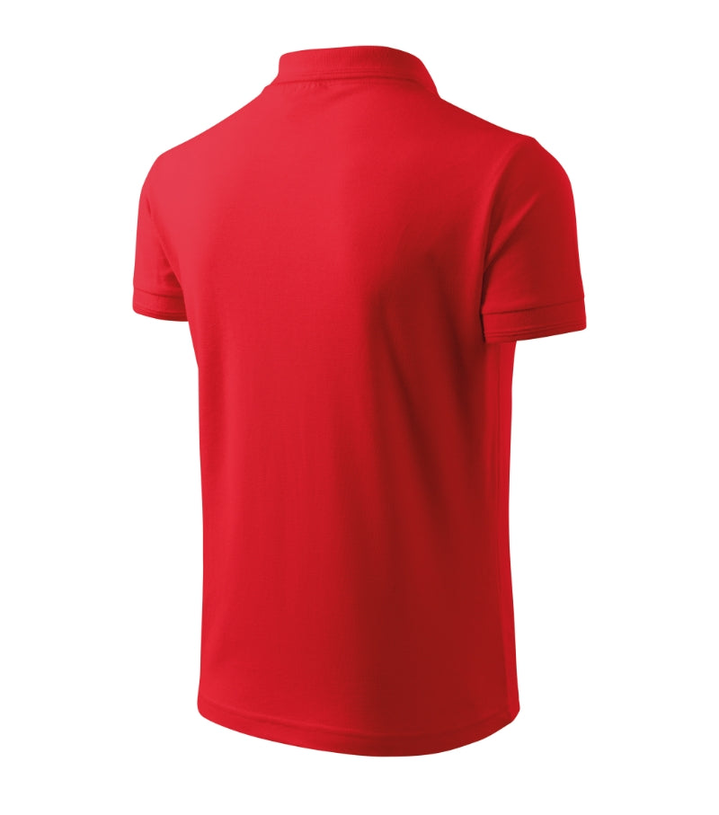 Pique Polo - red