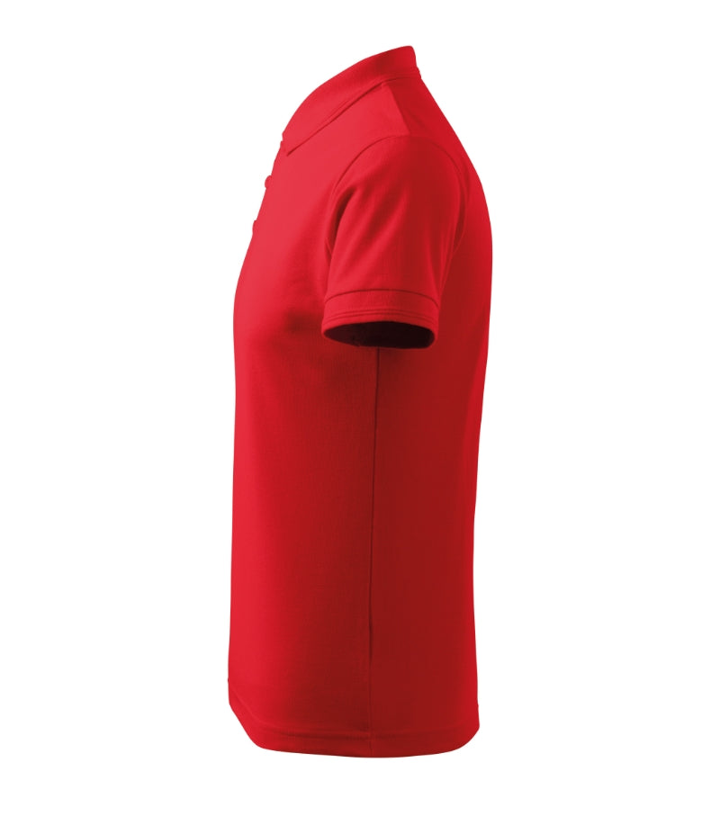 Pique Polo - red