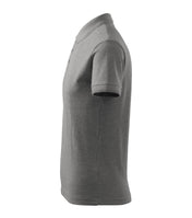 Pique Polo - dark gray melange