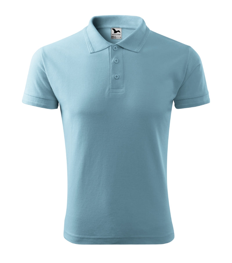 Pique Polo - sky blue