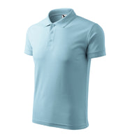 Pique Polo - sky blue