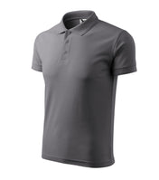 Pique Polo - steel gray
