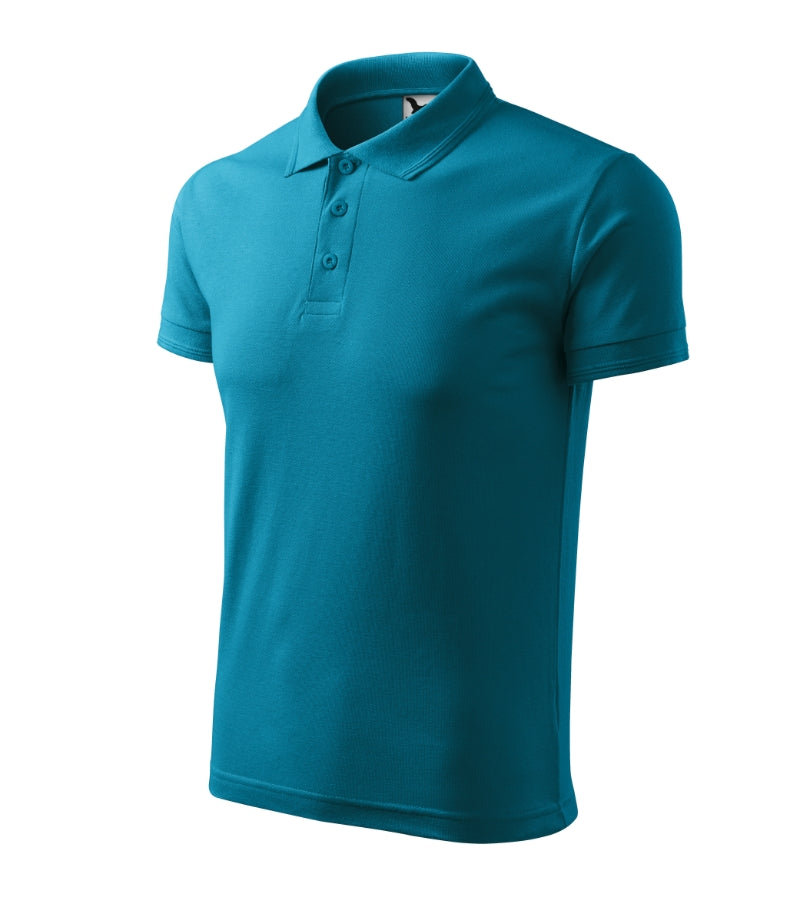 Pique Polo - turquoise