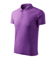 Pique Polo - purple