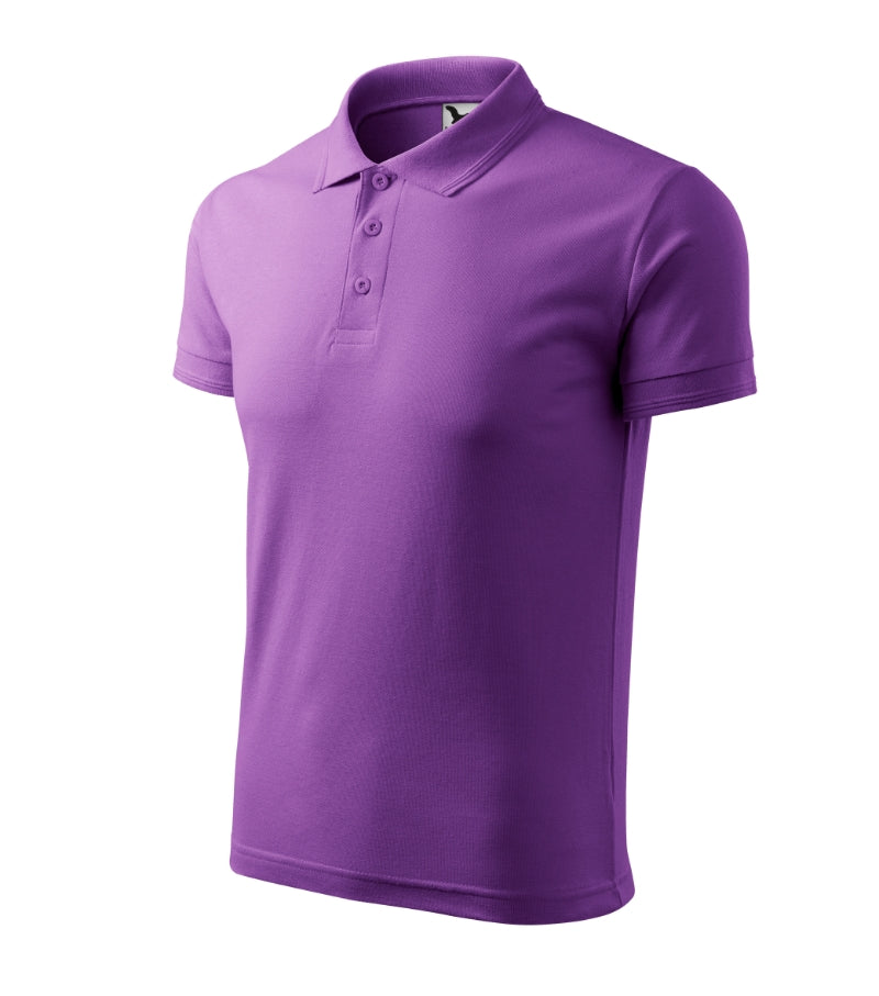 Pique Polo - purple