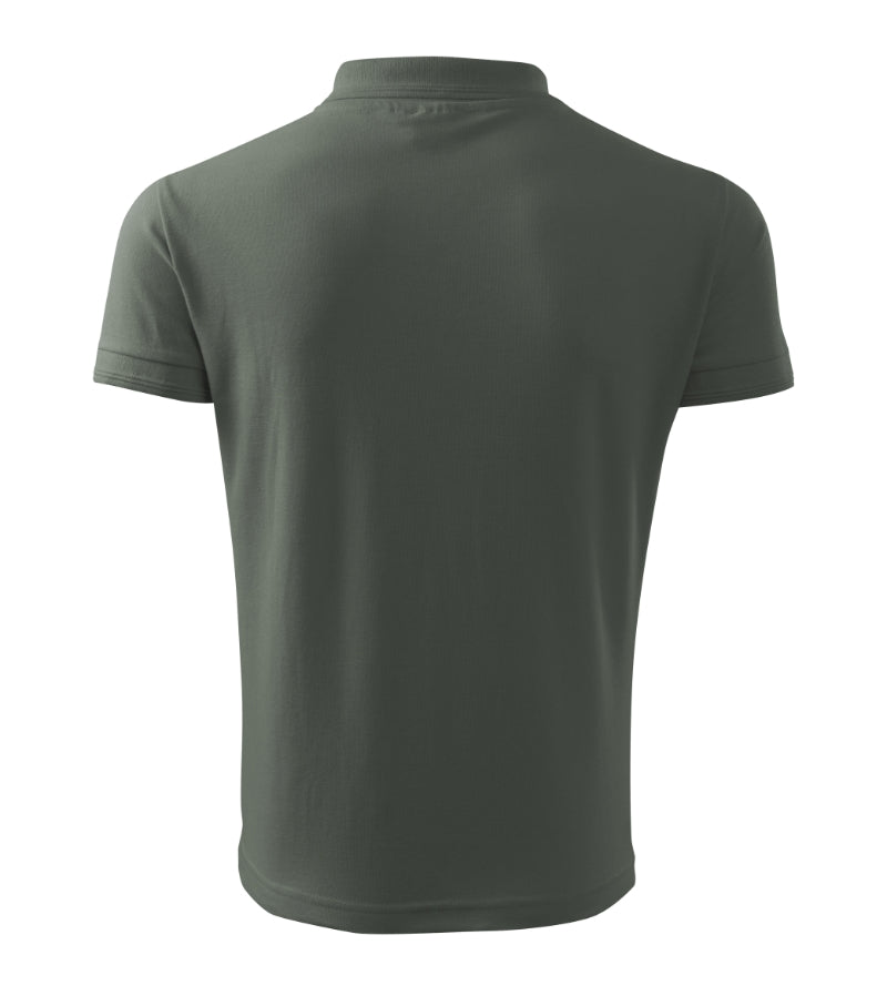 Pique Polo - castor gray