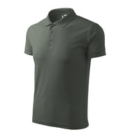 Pique Polo - castor gray