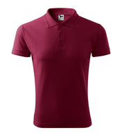 Pique Polo - garnet